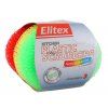 ELITEX Plastic Scrubbers plastová drôtenka na riad 3ks