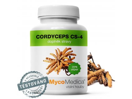 Cordyceps CS-4 MycoMedica 90 kapslí - U DODAVATELE - k dodání do 7 pracovních dnů