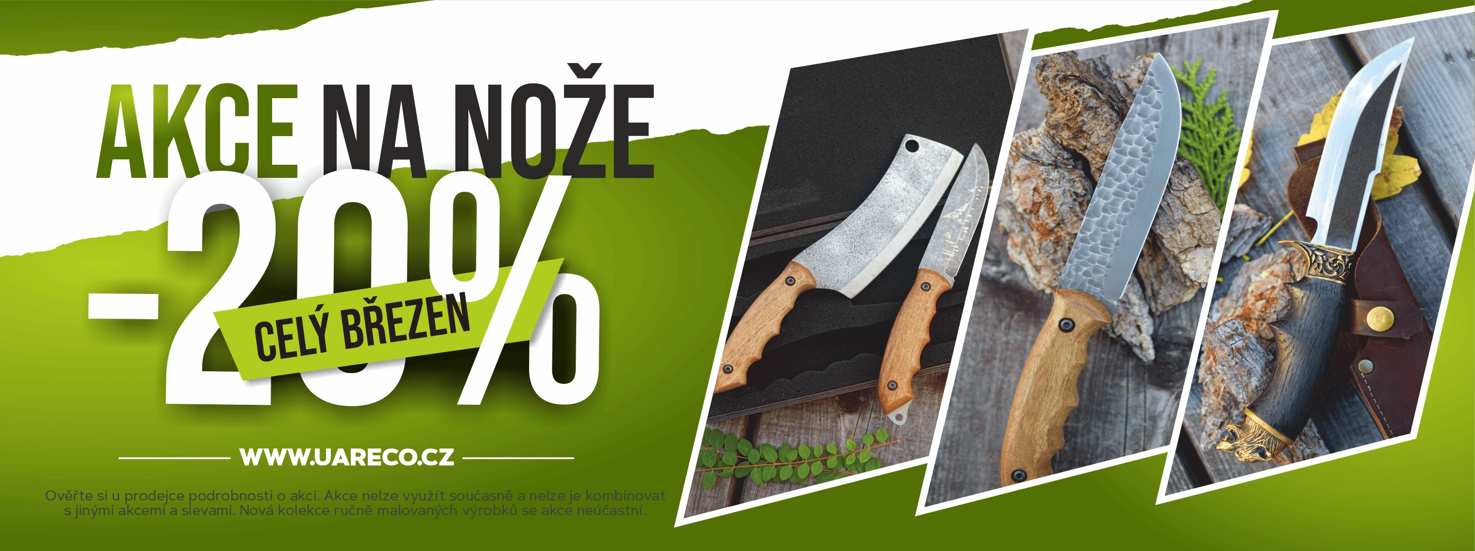 20% sleva na nože