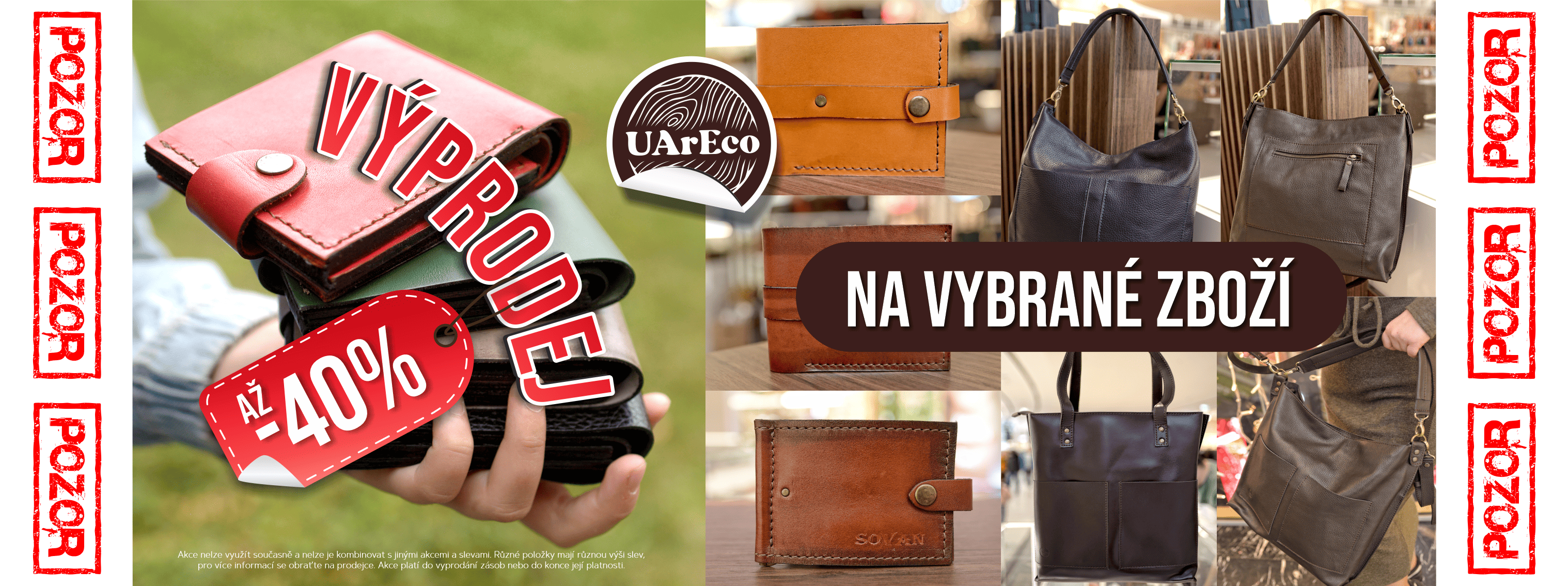 Sleva až 40 % na vybrané zboží