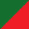 Tmavě zelená/Červená