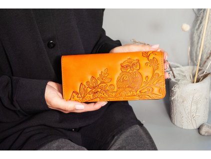 wallet longer owl orange (10)