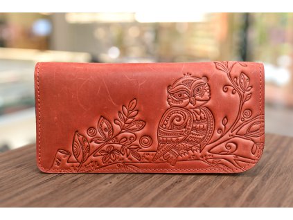 1507 penezenka longer shpak m3 s magnety a reliefem sovicka kuze crazy horse cervena