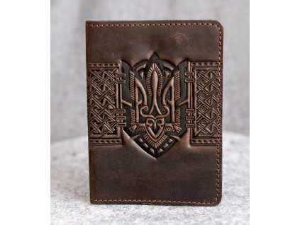 Obal Pas tryzub vysyvka brown (2)