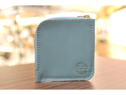 Peněženka "SMART". Kůže "Kaiser" nebesky modrá