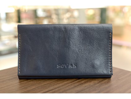 2164 7 penezenka longer 3 fold 7rk kuze krast tm modra