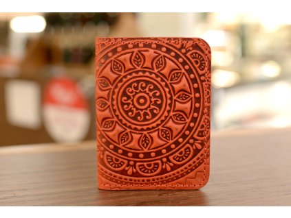 2311 4 organizator na karty id1 2 5 s reliefem mandala kuze crazy horse cervena