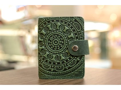 2437 organizator na karty id22 s reliefem mandala kuze crazy horse smaragdova