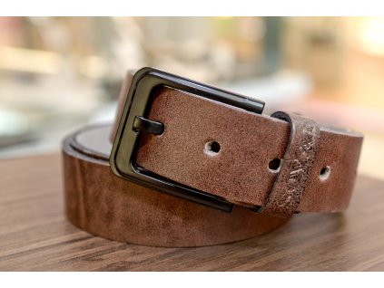 3160 15 kozeny pasek premium 36 40 mm spona 003 opaskova kuze hneda