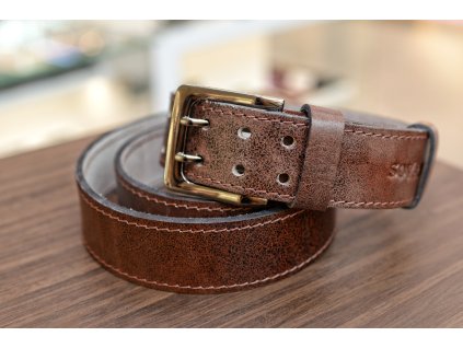 3301 8 kozeny pasek premium 36 40 mm spona 004 prosite opaskova kuze hneda