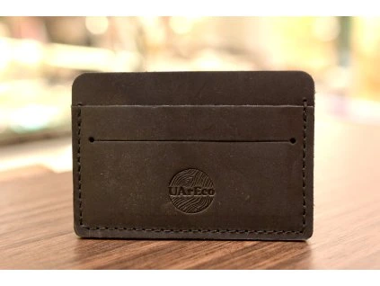 Card-holder Slim. Kůže "Kaiser" černá