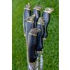1159 7 sada spizu trofej tmava 6ks plocha rukojet cepel 12 mm