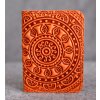2290 9 organizator na karty id1 2 5 s reliefem mandala kuze crazy horse oranzova