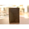 Organizátor na karty a doklady ID1+3. Kůže "Crazy Horse" tmavě hnědá