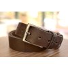 3118 8 kozeny pasek premium 36 40 mm spona kuze opaskova kuze tm hneda