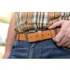 3124 2 kozeny pasek premium 36 40 mm spona 002 opaskova kuze zluta