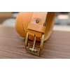 3205 11 kozeny pasek premium 36 40 mm spona 005 opaskova kuze zluta