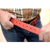 3256 6 kozeny pasek premium 36 40 mm spona 006 opaskova kuze cervena