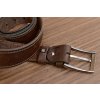 3277 8 kozeny pasek premium 36 40 mm spona 002 prosite opaskova kuze tmave hneda
