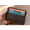 3895 3 card holder slim kuze crazy horse cerna