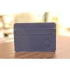 Card-holder Slim. Kůže "Kaiser" modrá