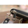 3958 2 penezenka zipper hovezi kuze cerna