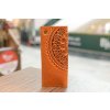 709 1 drzak na klic 6 s reliefem mandala kuze crazy horse oranzova