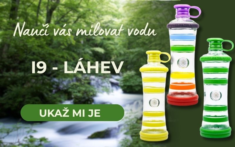 I9 informovaná lahev co naučí milovat vodu