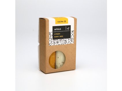 Mýdlo tuhé CITRUSY POPPY SEED 1