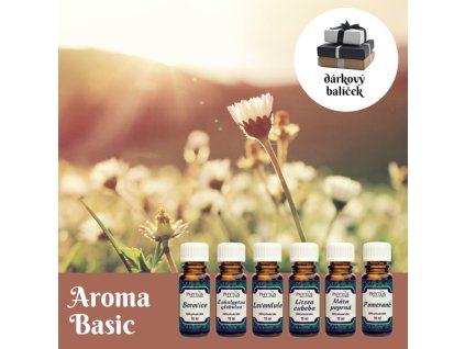 aroma basic darkovy balicek 100 esencialni oleje phytos