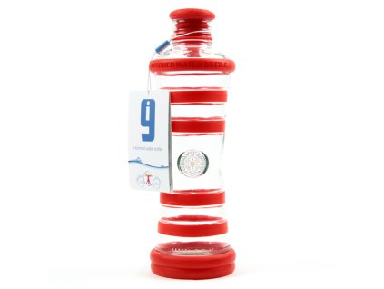 i9 láhev vášeň  červená je skleněná láhev s unikátní schopností harmonizace a revitalizace vody. Tato zdravá láhev je obohacena o účinky technologie Poznik (TP)