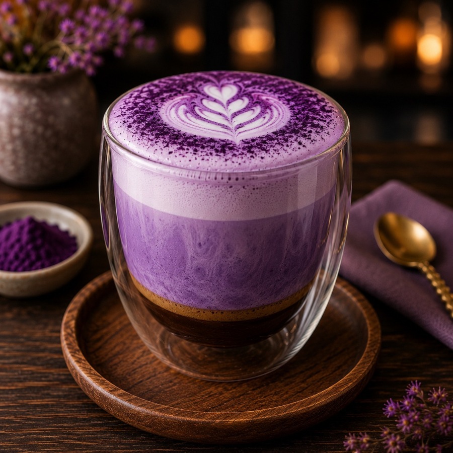 Ube Cappuccino
