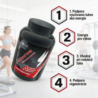 Prečo zaradiť L-karnitín: Podpora využívania tukov ako energie L-karnitín sa podieľa na prenose mastných kyselín do...