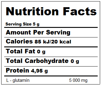 glutamin_label