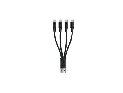 quad usb black