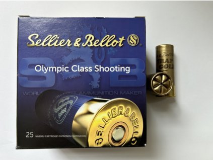 BROKOVÝ NÁBOJ / Sellier & Bellot / 12/70 Gold Trap 24, brok 2,4 mm