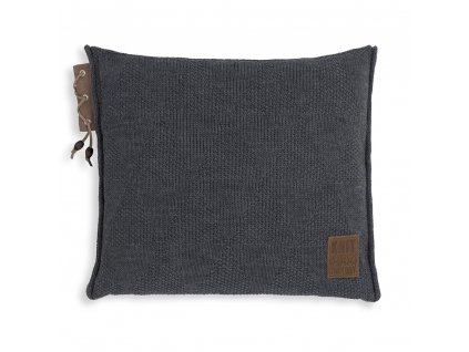 Knit Factory 1341210 Jay Kussen 50x50 antraciet (1)