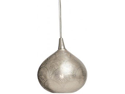 pendant lamp princess fan s silver zenza