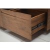 teakový stolek BLOK se šuplíky