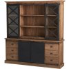 beethoven cabinet big with 6 drawers and 4 sliding doors industrial teak compositions 1
