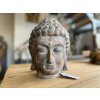 socha  hlava budha 30cm - cement resin