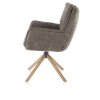 HEN JUNA 48864 armstoel NAT EIKEN LIVIGNO bruin Zij