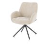 HEN RILEY 48763 armstoel Riley graphiet Cadiz creme Persp