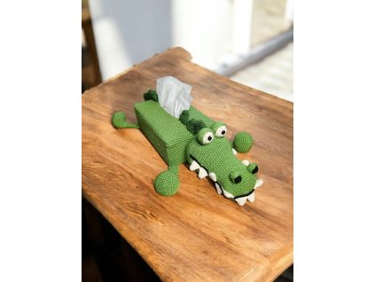 Krokodýl - obal na kapesníky