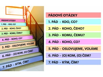 schody padove otazky
