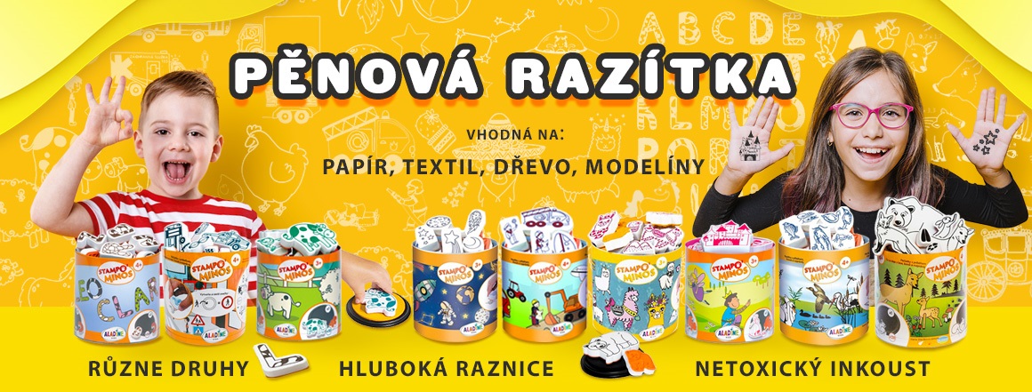 pěnová razítka