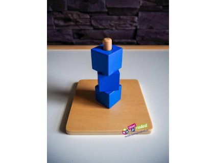 1262 kostky na svislem koliku