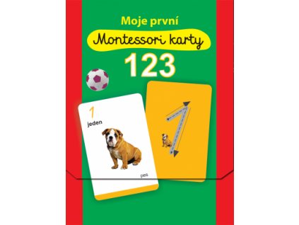 MOJE PRVNÍ MONTESSORI KARTY 123