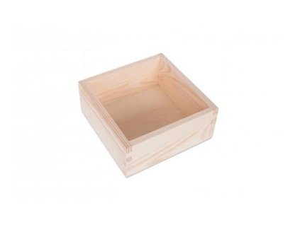 1304 dreveny box 15x15 cm