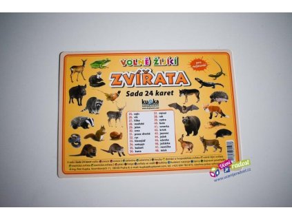 1724 volne zijici zvirata